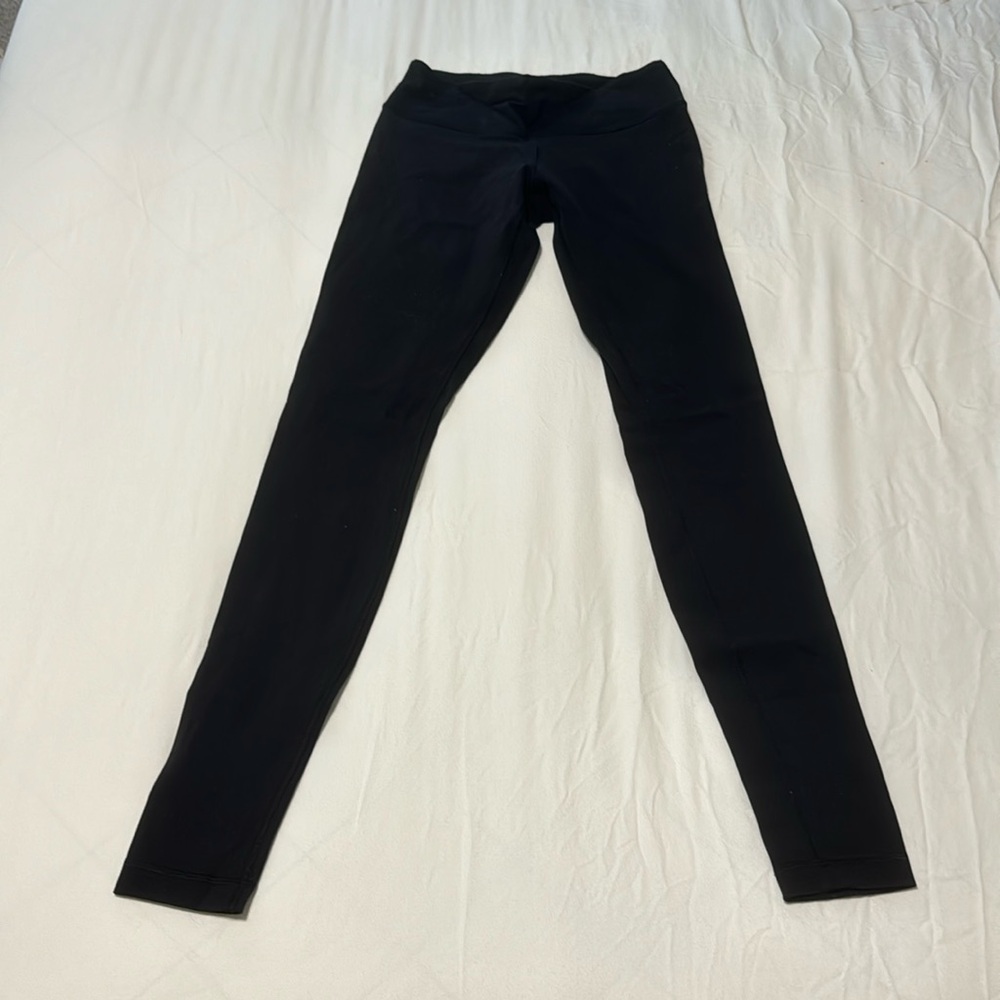 Lululemon black leggings - 4